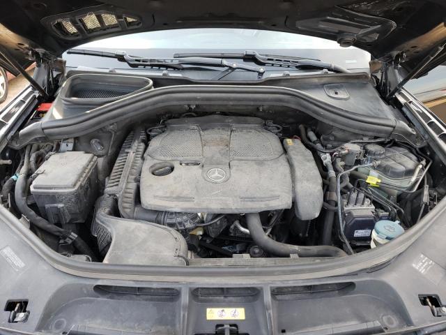 4JGDA5HB1CA072580 - 2012 MERCEDES-BENZ ML 350 4MATIC BLACK photo 12