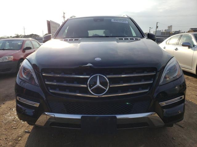 4JGDA5HB1CA072580 - 2012 MERCEDES-BENZ ML 350 4MATIC BLACK photo 5