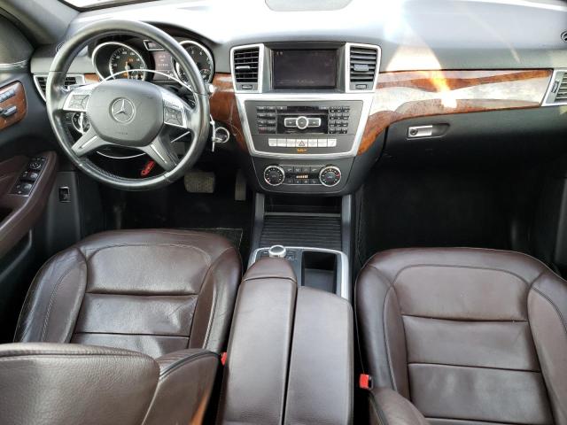 4JGDA5HB1CA072580 - 2012 MERCEDES-BENZ ML 350 4MATIC BLACK photo 8