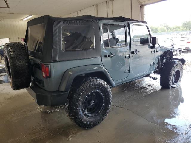 1C4HJWDG8EL282999 - 2014 JEEP WRANGLER U SPORT Szary zdjęcie 3