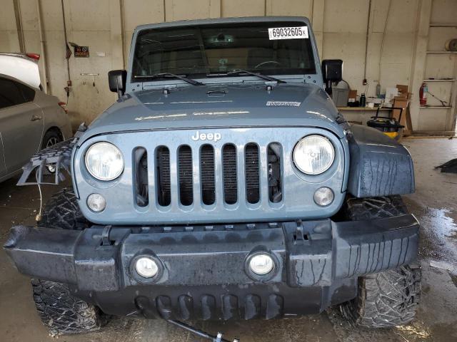 1C4HJWDG8EL282999 - 2014 JEEP WRANGLER U SPORT Szary zdjęcie 5