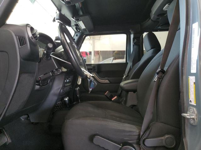 1C4HJWDG8EL282999 - 2014 JEEP WRANGLER U SPORT Szary zdjęcie 7