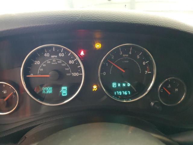 1C4HJWDG8EL282999 - 2014 JEEP WRANGLER U SPORT Szary zdjęcie 9