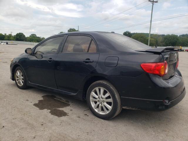 1NXBU4EE4AZ209014 - 2010 TOYOTA COROLLA BASE BLACK photo 2