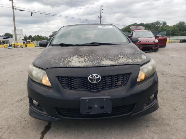 1NXBU4EE4AZ209014 - 2010 TOYOTA COROLLA BASE BLACK photo 5