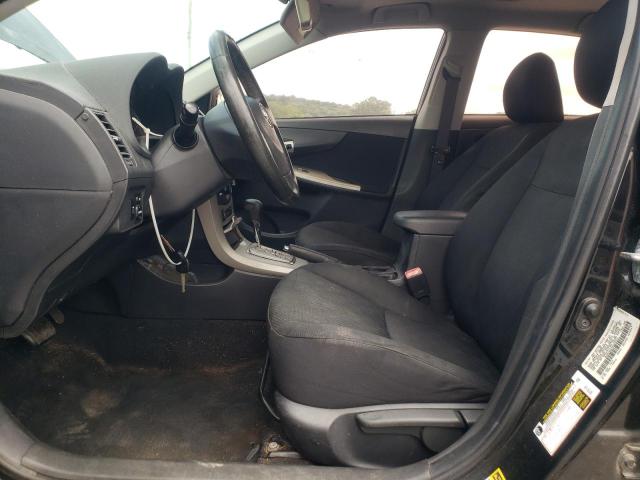 1NXBU4EE4AZ209014 - 2010 TOYOTA COROLLA BASE BLACK photo 7