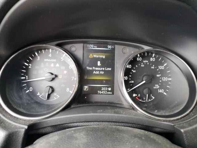 KNMAT2MT2HP505830 - 2017 NISSAN ROGUE S BLACK photo 9