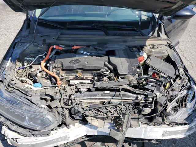 1HGCV3F17KA007994 - 2019 HONDA ACCORD HYBRID BLACK photo 11