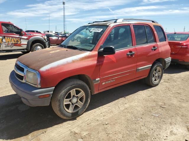 2CNBJ13C336939779 - 2003 CHEVROLET TRACKER RED photo 1