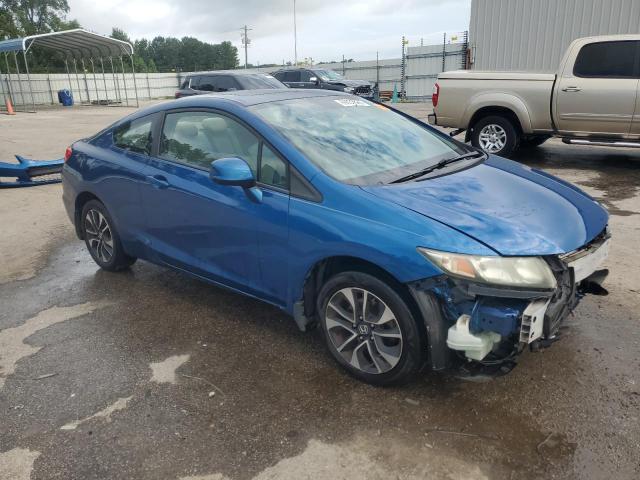 2HGFG3B86DH503495 - 2013 HONDA CIVIC EX BLUE photo 4