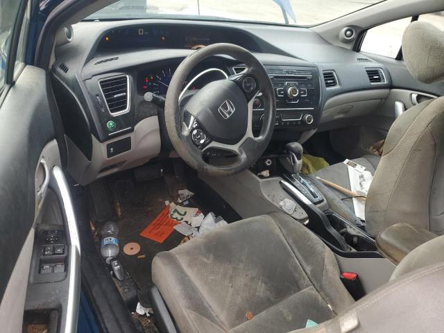 2HGFG3B86DH503495 - 2013 HONDA CIVIC EX BLUE photo 8