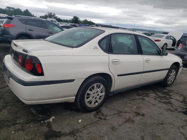 2G1WF52E649257571 - 2004 CHEVROLET IMPALA WHITE photo 3