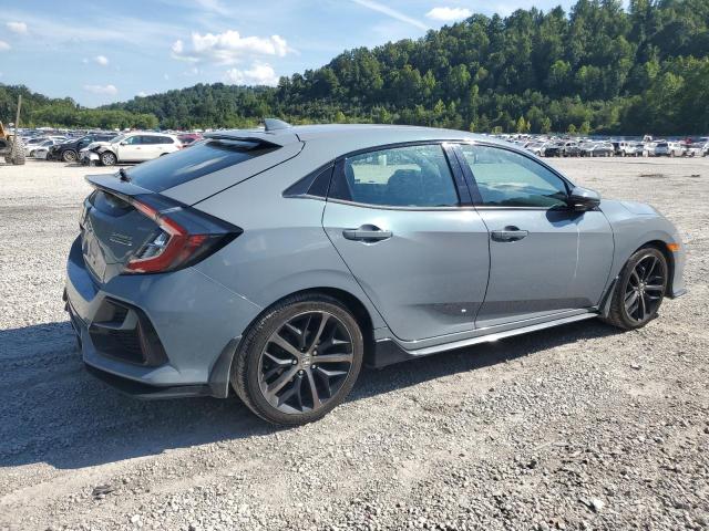 SHHFK7H9XMU404896 - 2021 HONDA CIVIC SPORT TOURING GRAY photo 3
