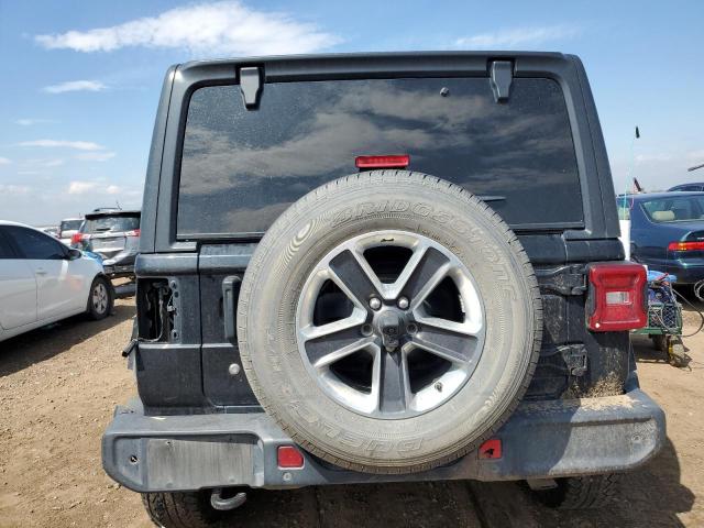 1C4HJXEN6KW595482 - 2019 JEEP WRANGLER U SAHARA შავი ფოტო 6