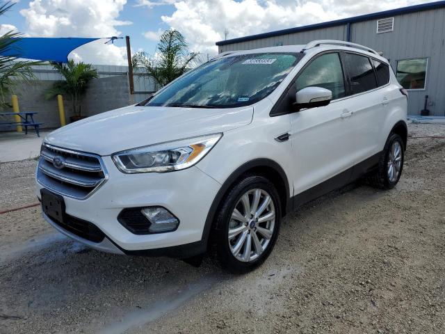 1FMCU0J9XHUD84660 - 2017 FORD ESCAPE TITANIUM WHITE photo 1