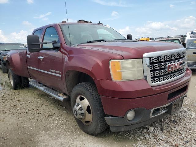 1GT426C85DF118581 - 2013 GMC SIERRA K3500 DENALI BURGUNDY photo 4