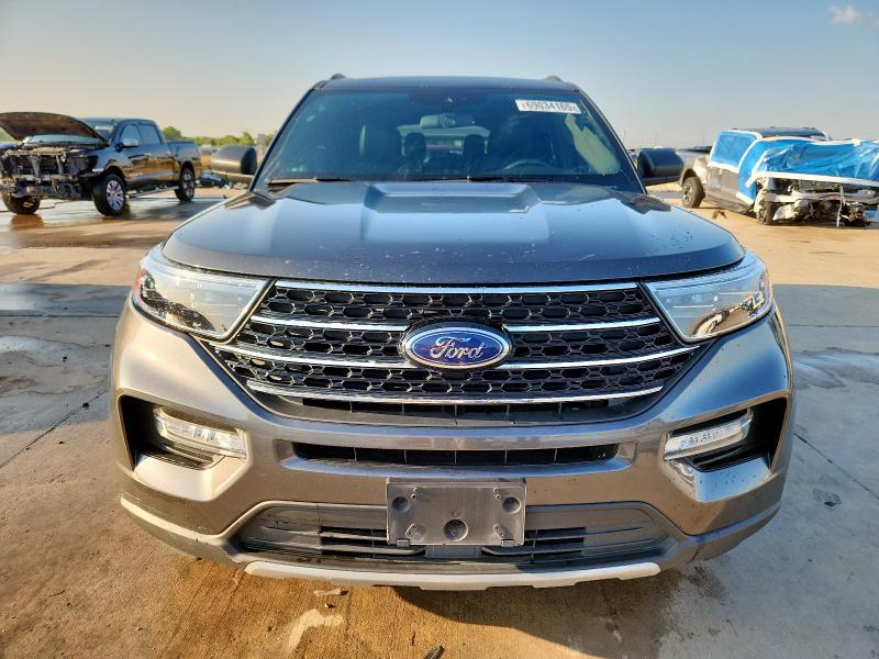 1FMSK7DH7LGB34796 - 2020 FORD EXPLORER XLT GRAY photo 5