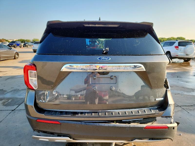 1FMSK7DH7LGB34796 - 2020 FORD EXPLORER XLT GRAY photo 6