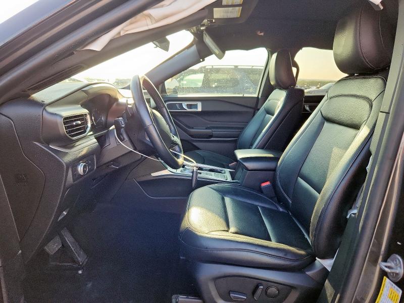 1FMSK7DH7LGB34796 - 2020 FORD EXPLORER XLT GRAY photo 7