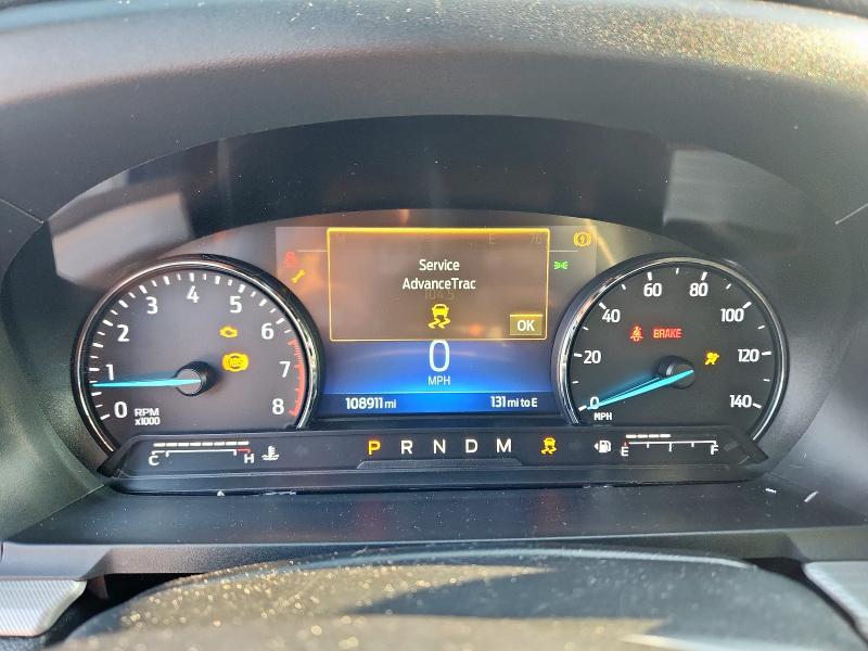 1FMSK7DH7LGB34796 - 2020 FORD EXPLORER XLT GRAY photo 9