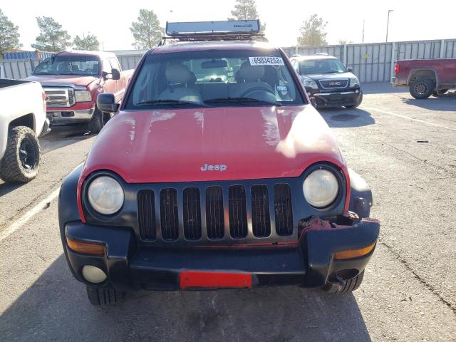 1J4GL58K62W216809 - 2002 JEEP LIBERTY LIMITED RED photo 5