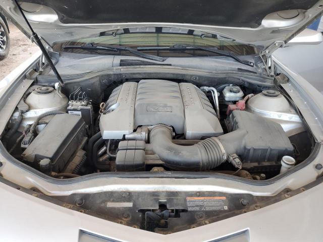 2G1FT1EW7A9133746 - 2010 CHEVROLET CAMARO SS SILVER photo 11