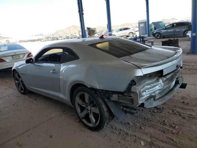 2G1FT1EW7A9133746 - 2010 CHEVROLET CAMARO SS SILVER photo 2