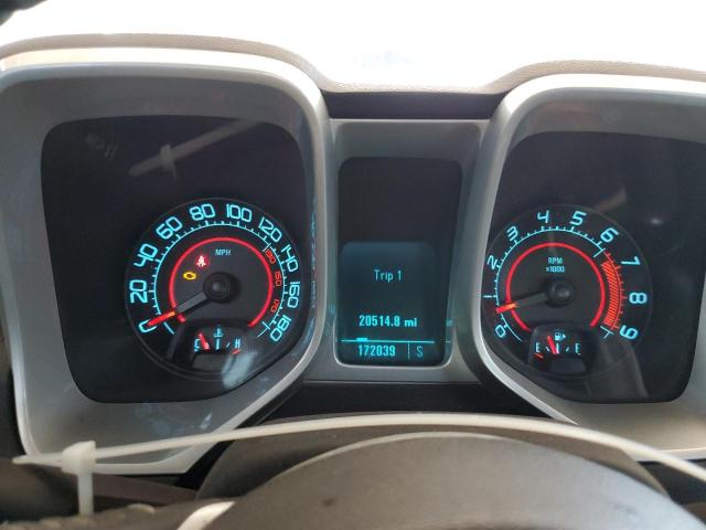 2G1FT1EW7A9133746 - 2010 CHEVROLET CAMARO SS SILVER photo 9