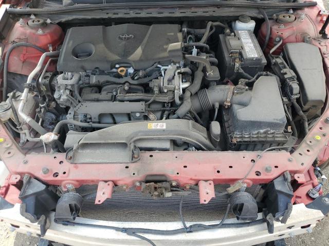 4T1B61HK7KU228815 - 2019 TOYOTA CAMRY XSE Қызыл фото 11