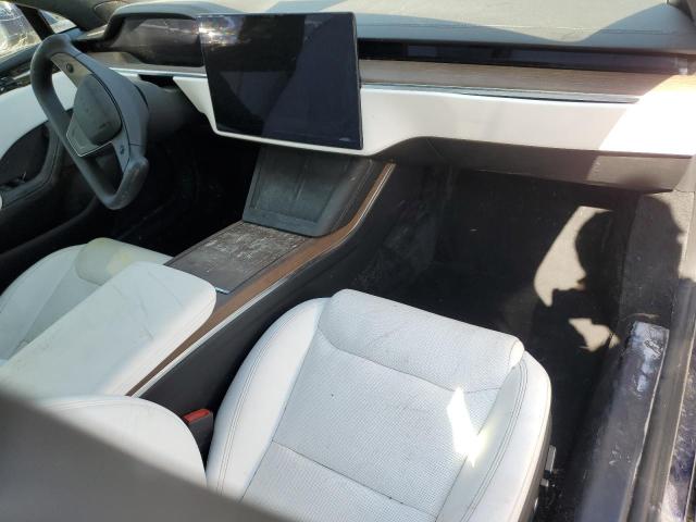 5YJSA1E53NF470922 - 2022 TESLA MODEL S Azul foto 8