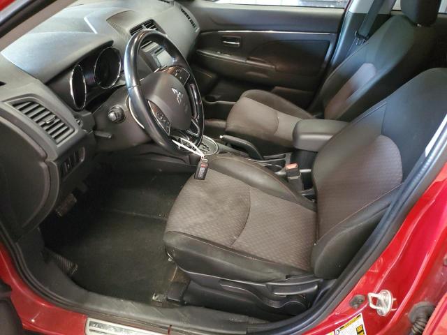 JA4AR3AW7HZ031049 - 2017 MITSUBISHI OUTLANDER ES წითელი ფოტო 7