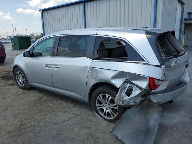 5FNRL5H65CB032078 - 2012 HONDA ODYSSEY EXL SILVER photo 2