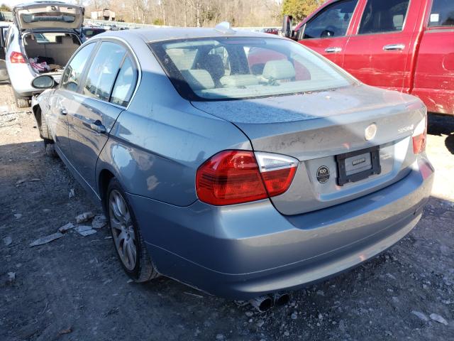 WBAVB33546KR78147 - 2006 BMW 330 I BLUE photo 3