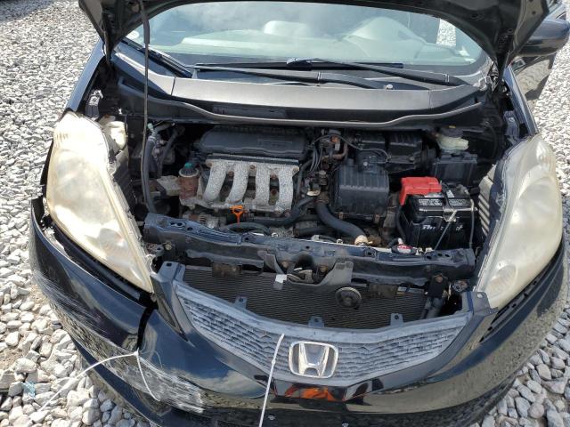 JHMGE8H49AS002162 - 2010 HONDA FIT SPORT BLACK photo 11