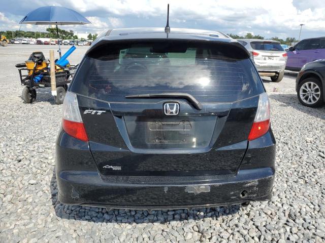 JHMGE8H49AS002162 - 2010 HONDA FIT SPORT BLACK photo 6