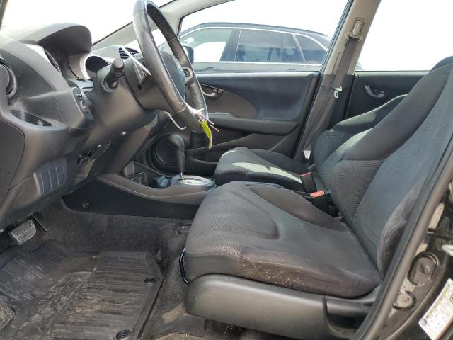JHMGE8H49AS002162 - 2010 HONDA FIT SPORT BLACK photo 7