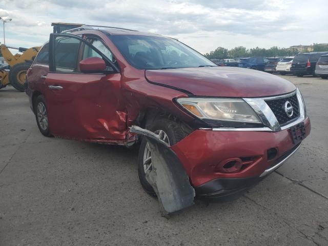 5N1AR2MMXDC622365 - 2013 NISSAN PATHFINDER S RED photo 4