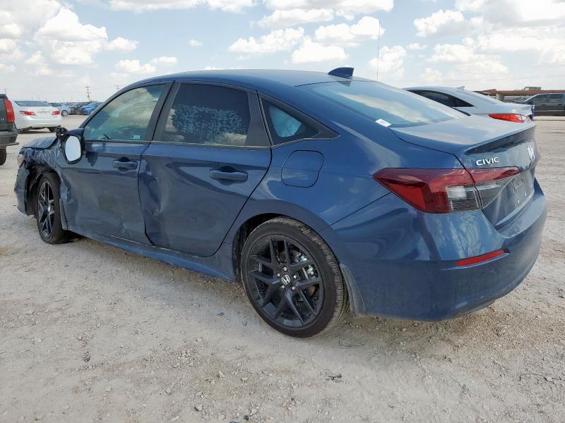2HGFE4F84SH355009 - 2025 HONDA CIVIC SPORT BLUE photo 2
