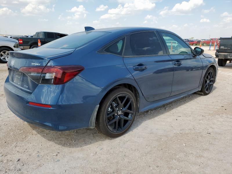 2HGFE4F84SH355009 - 2025 HONDA CIVIC SPORT BLUE photo 3