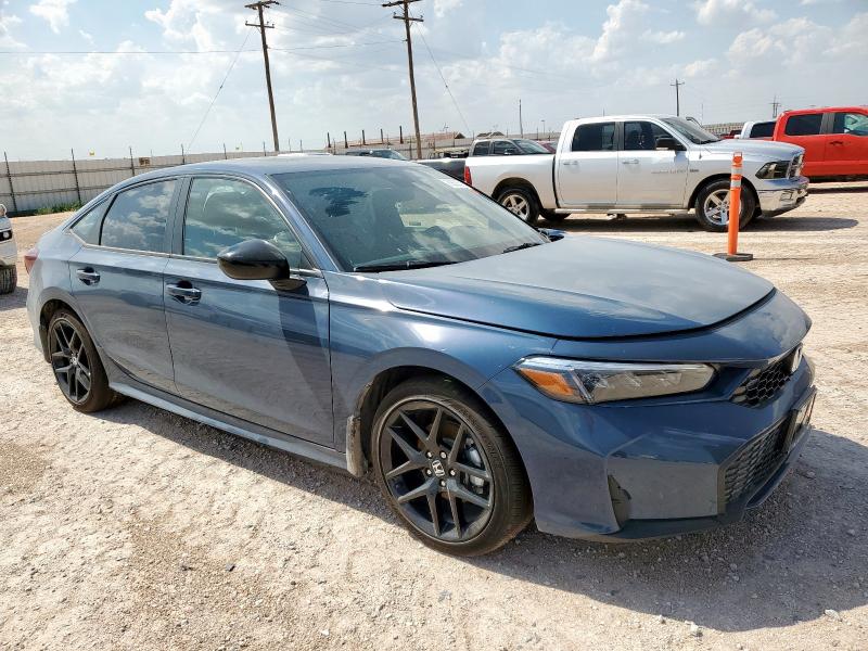 2HGFE4F84SH355009 - 2025 HONDA CIVIC SPORT BLUE photo 4