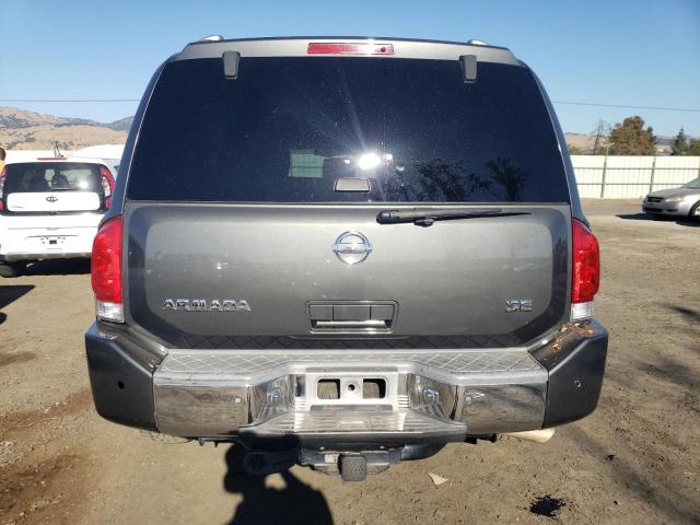 5N1AA08A75N730024 - 2005 NISSAN ARMADA SE GRAY photo 6