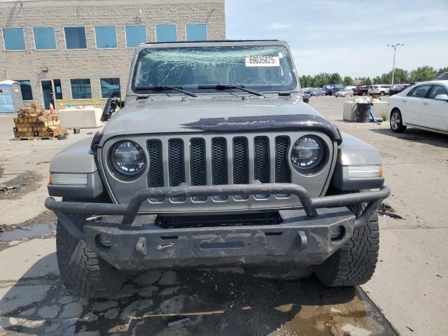 1C4HJXEN1KW685896 - 2019 JEEP WRANGLER U SAHARA ნაცრისფერი ფოტო 5