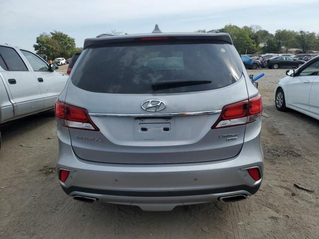 KM8SR4HF5HU186147 - 2017 HYUNDAI SANTA FE SE ULTIMATE SILVER photo 6