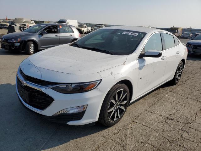 1G1ZG5ST1LF113876 - 2020 CHEVROLET MALIBU RS WHITE photo 1
