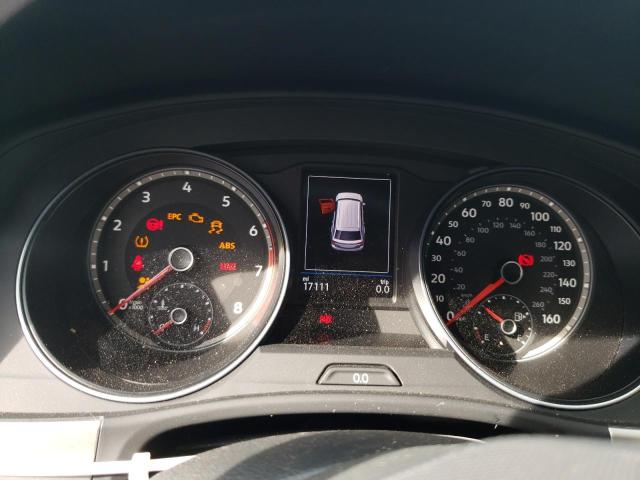 1V2KC2CA5MC240793 - 2021 VOLKSWAGEN ATLAS CROS SE Синий фото 9