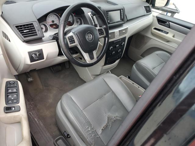 2V4RW3DG1BR802957 - 2011 VOLKSWAGEN ROUTAN SE Noir photo 8