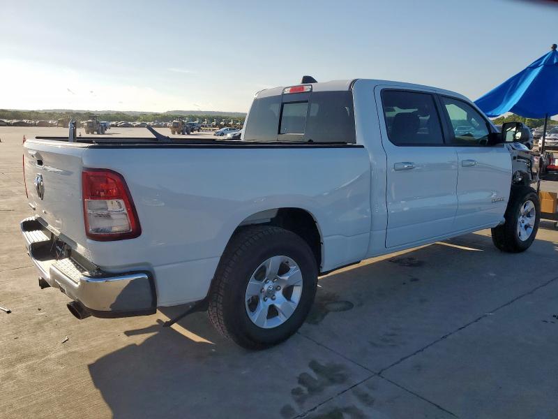 1C6SRFMT4KN578590 - 2019 RAM 1500 BIG HORN/LONE STAR WHITE photo 3