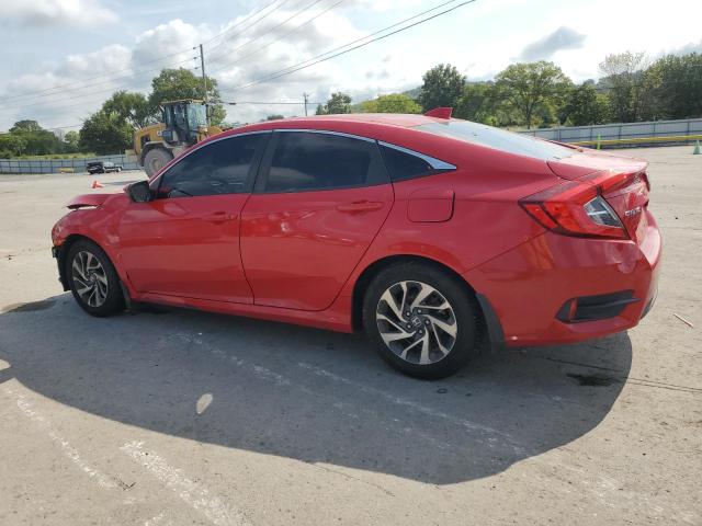 2HGFC2F72HH505208 - 2017 HONDA CIVIC EX RED photo 2