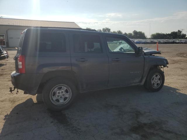 1C4NJRBB1ED908320 - 2014 JEEP PATRIOT SPORT ნაცრისფერი ფოტო 3
