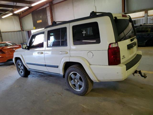 1J8HG48P57C601140 - 2007 JEEP COMMANDER WHITE photo 2